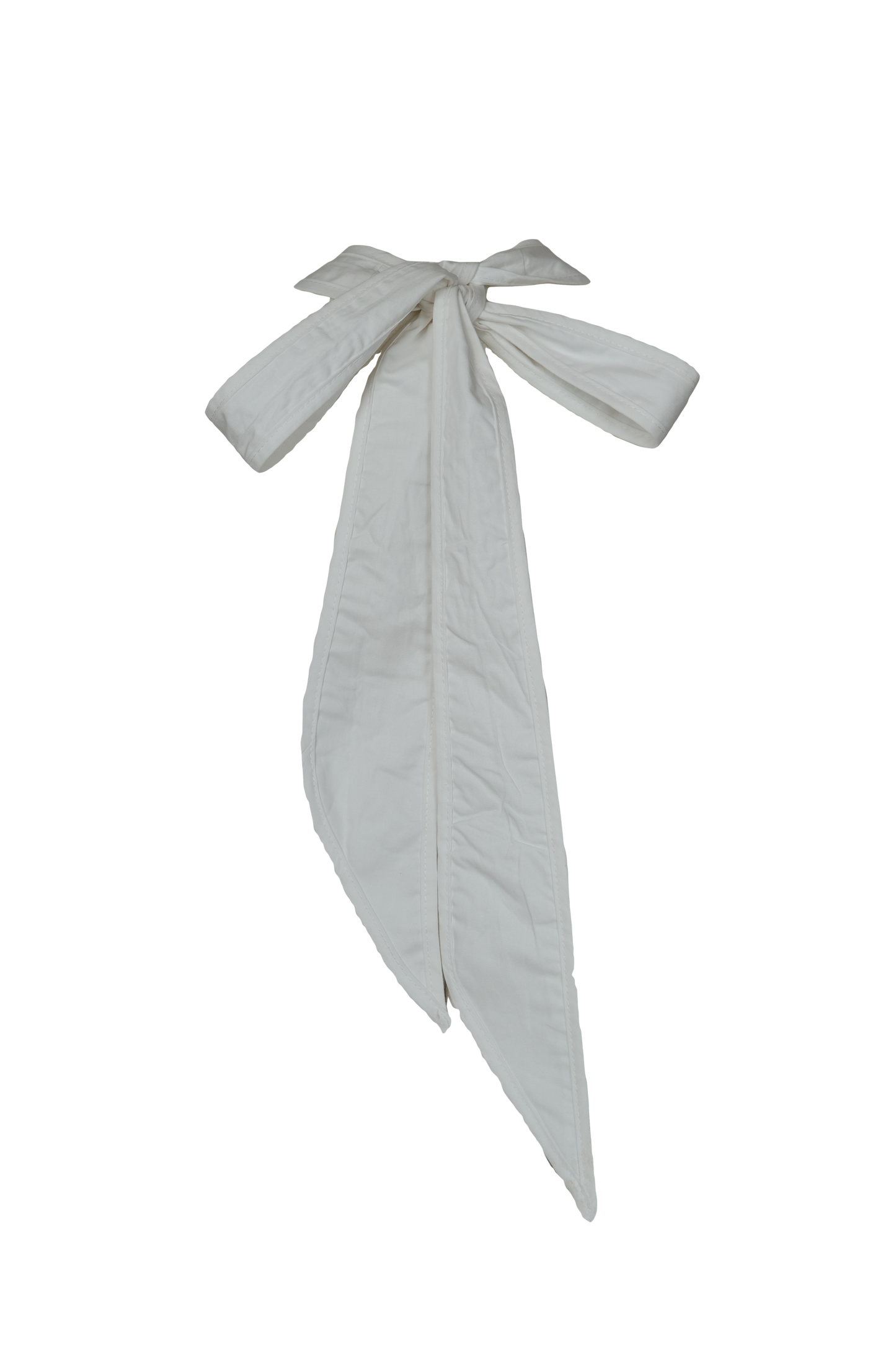 Pure White French V-Neck Camisole Dress