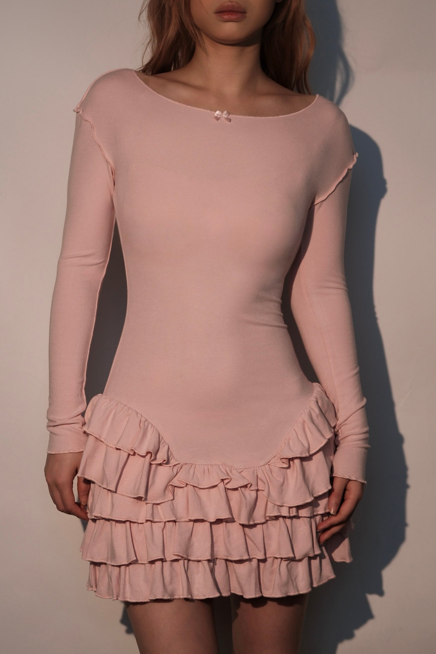 Baby Pink Ballet-Inspired Dress