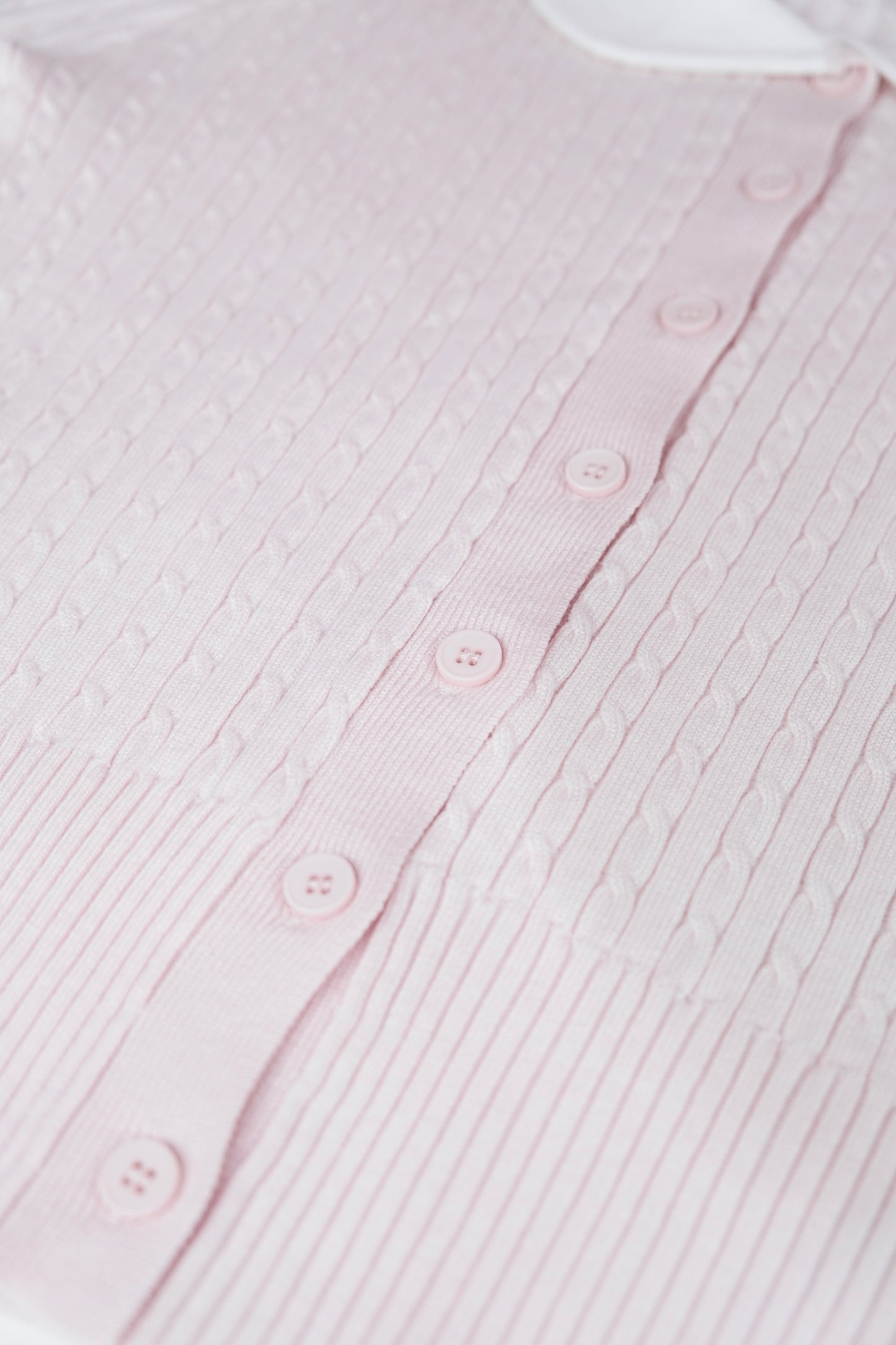 Dolly Collar Cable Knit Top