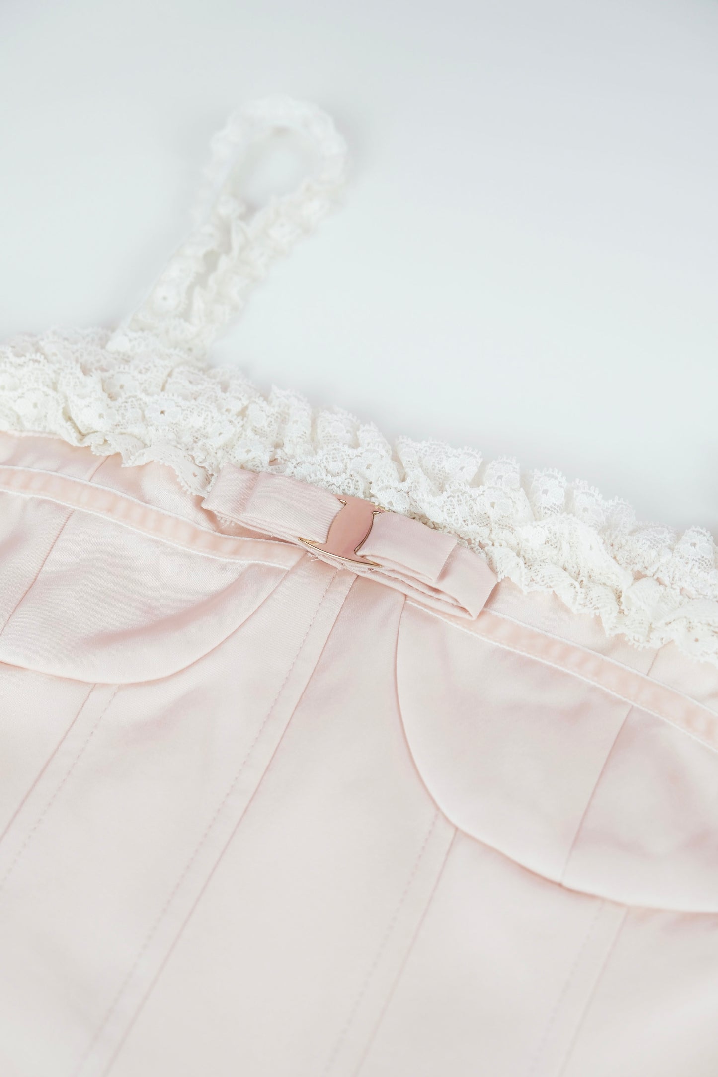 Lace Boned Bustier and Mini Skirt Set