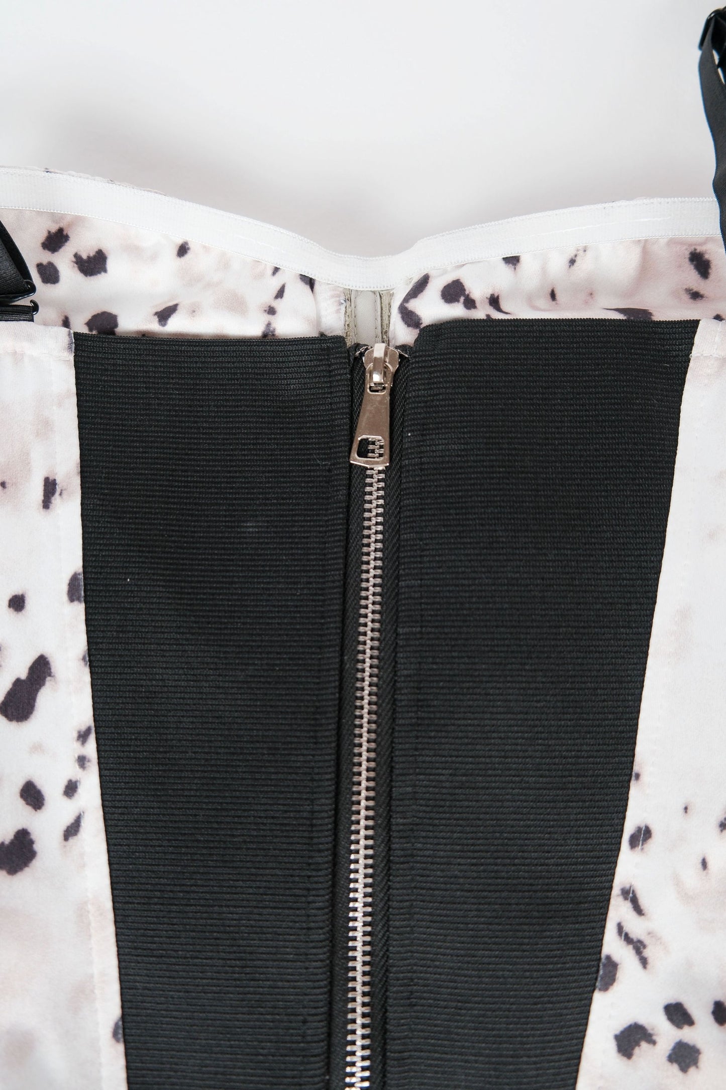 Leopard Print Boned Corset