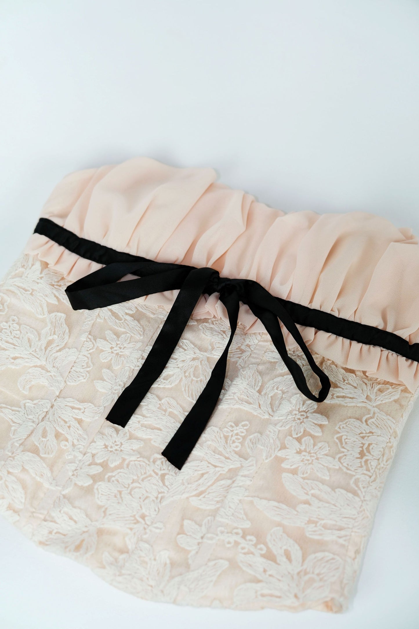 Lace Boned Bustier Corset