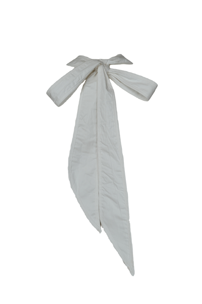 Pure White French V-Neck Camisole Dress