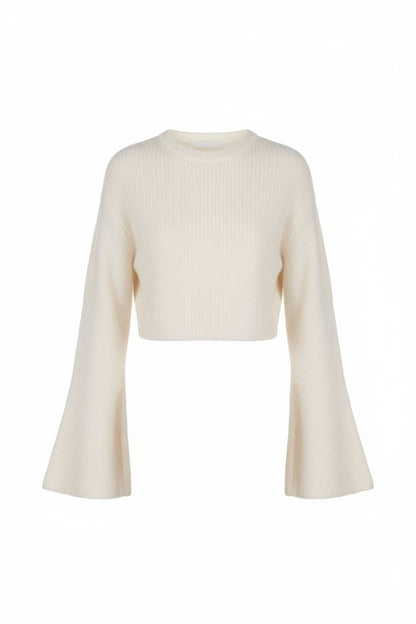 oose Cropped Knit Sweater – Cozy Lazy Fit