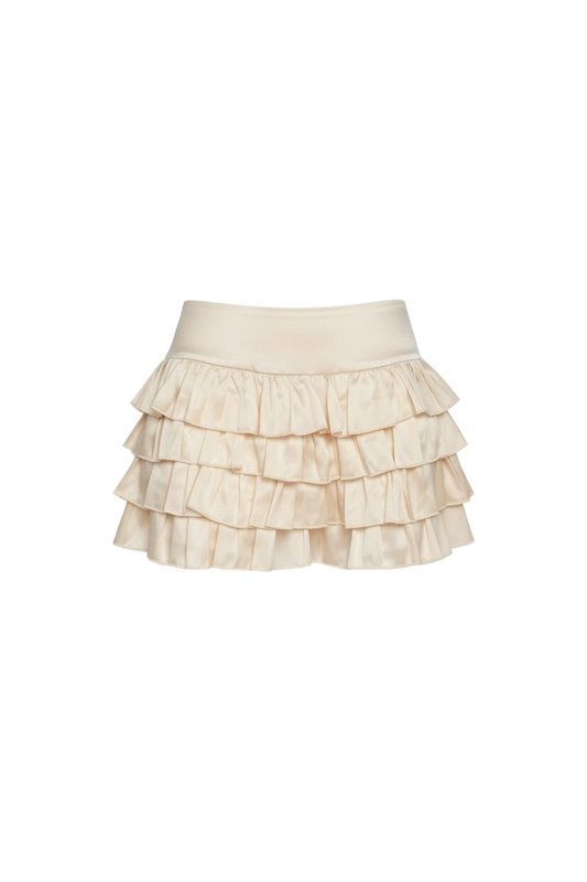 Buttercream Tiered Skirt