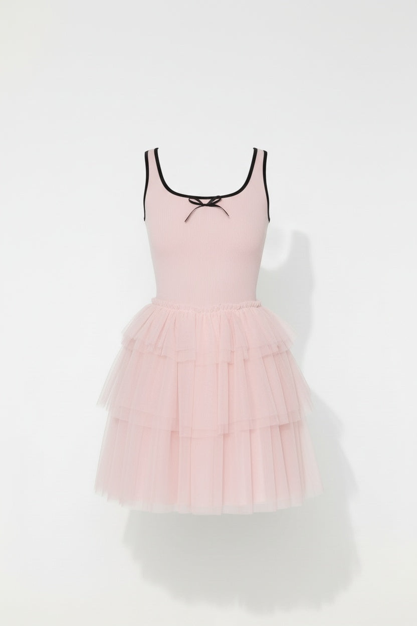 Ballet-Inspired Layered Tulle dress