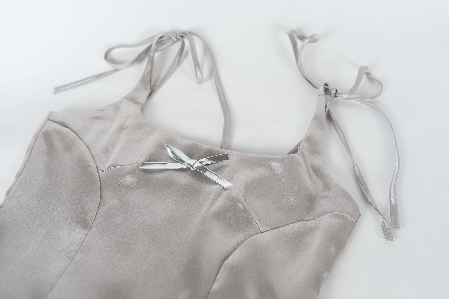Champagne Latte Tone Slip Dress