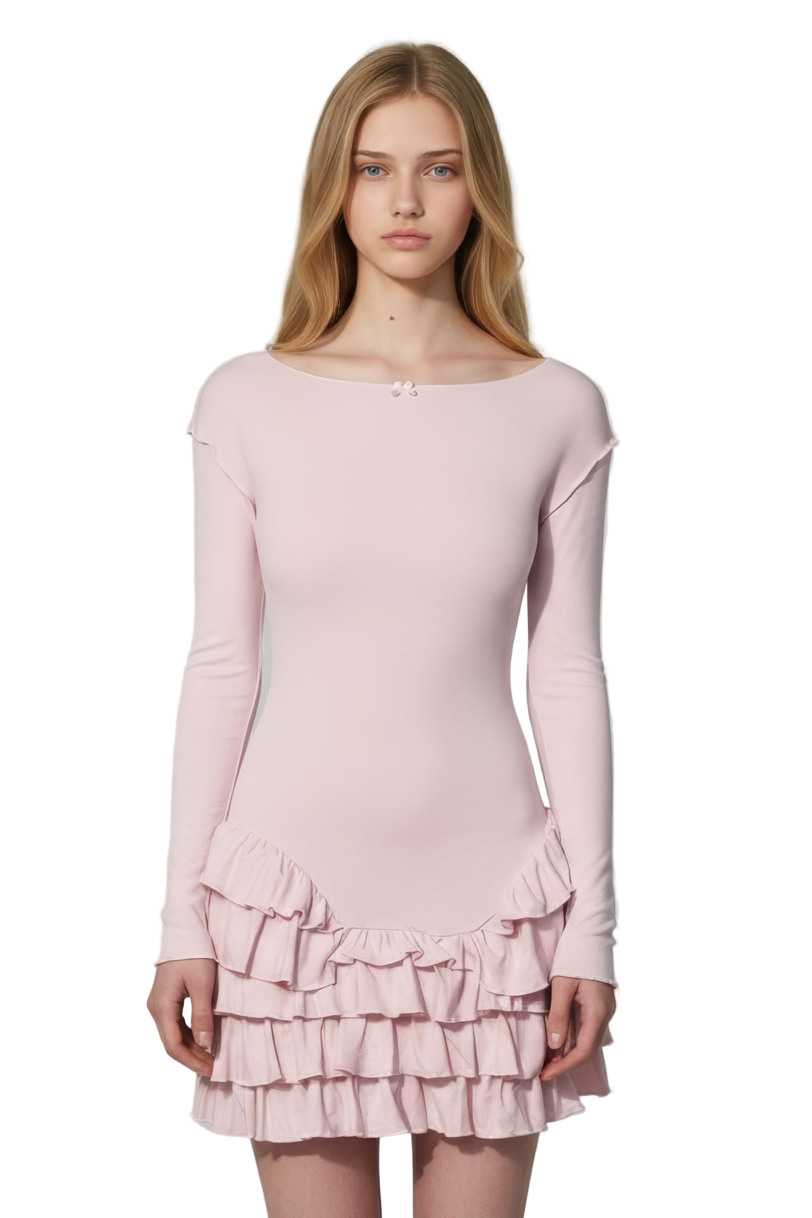 Baby Pink Ballet-Inspired Dress