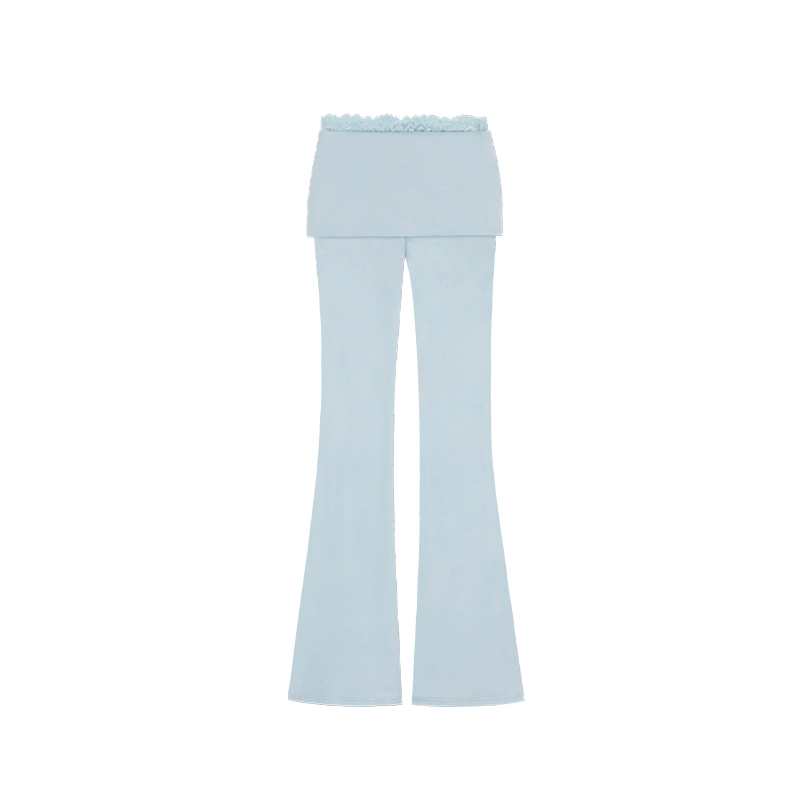 Cozy long sleeves & foldover pant outfit