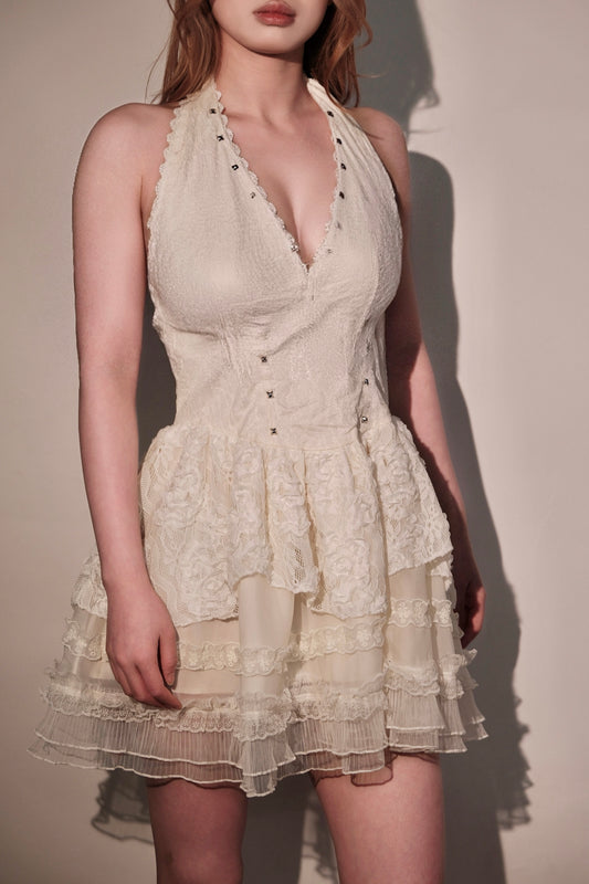 Lace Tiered Dress