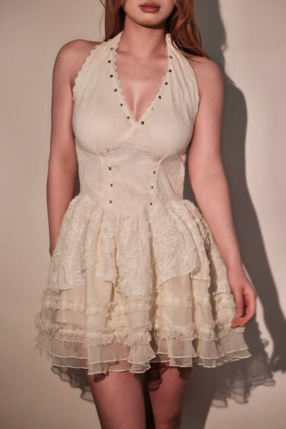 Lace Tiered Dress