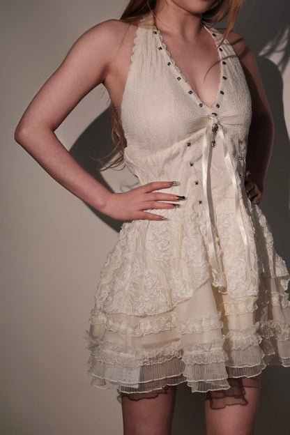 Lace Tiered Dress