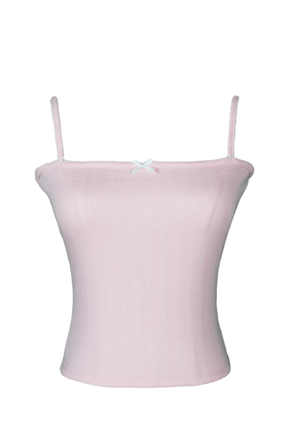 Soft Blush Pink Two-Piece Loungewear
