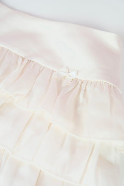 Buttercream Tiered Skirt
