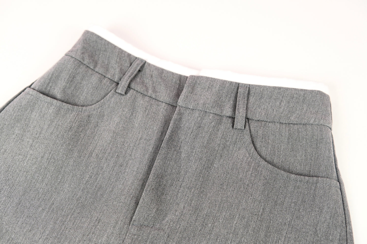 Cropped Knit Top with Doll Collar