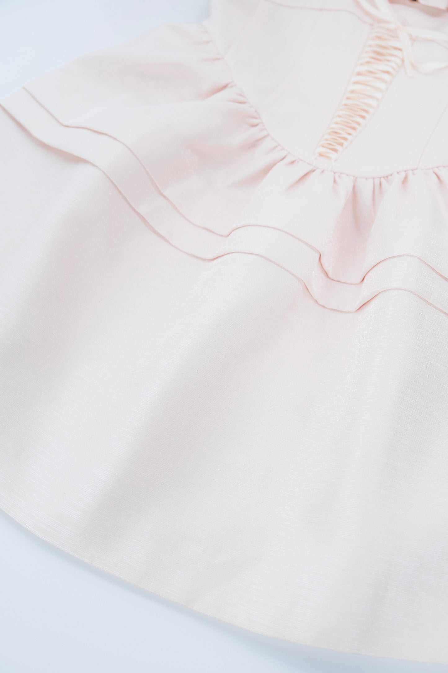 Sweet Bow-Accented Lace Slip Dress