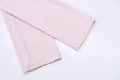 Lace Insert Top with Mock Layered Design