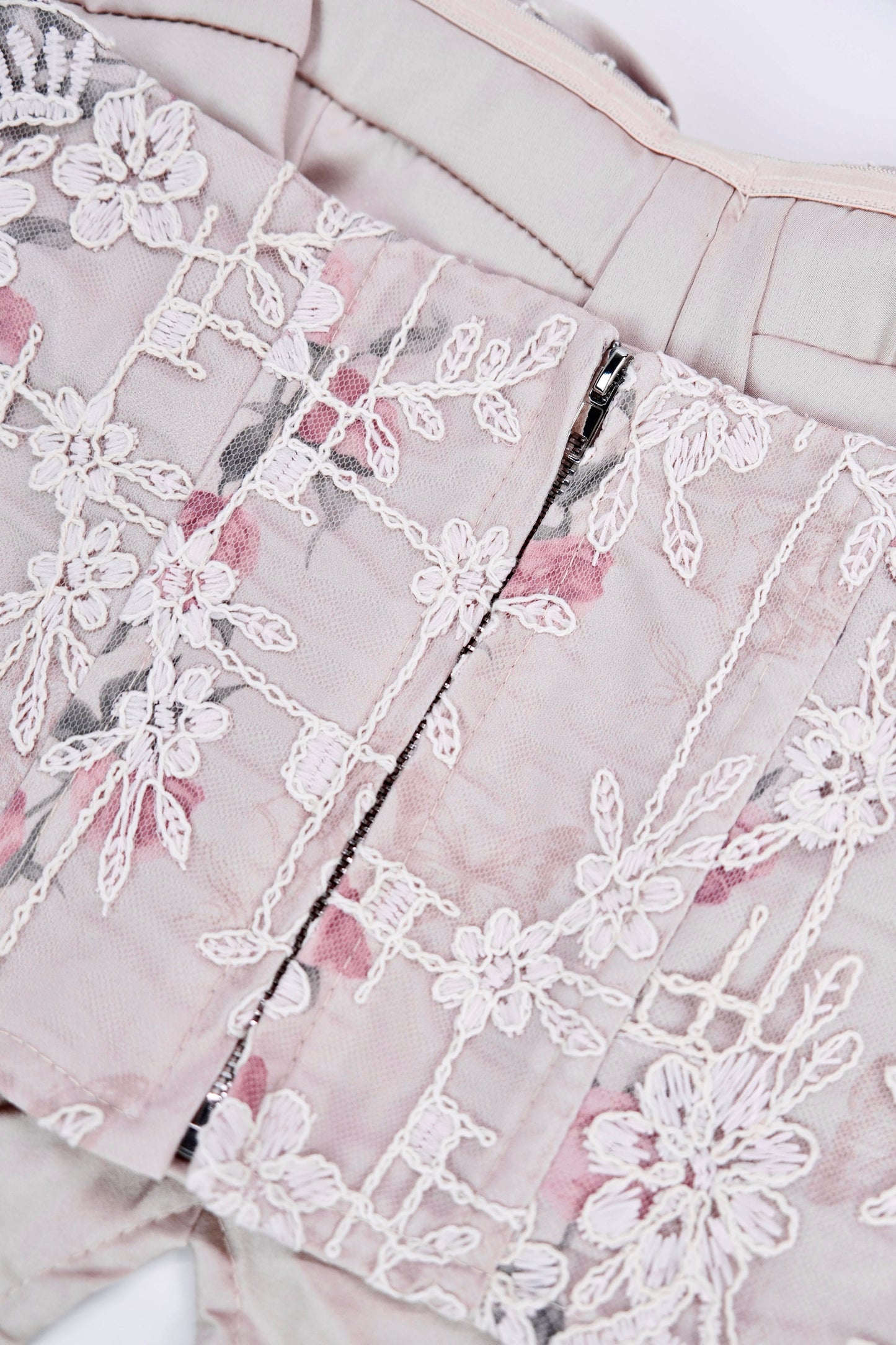 Wild Rose｜ Bow Detail Boned Bustier