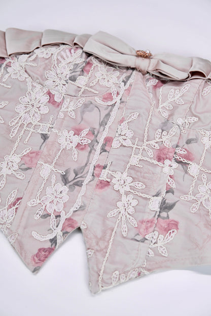 Wild Rose｜ Bow Detail Boned Bustier