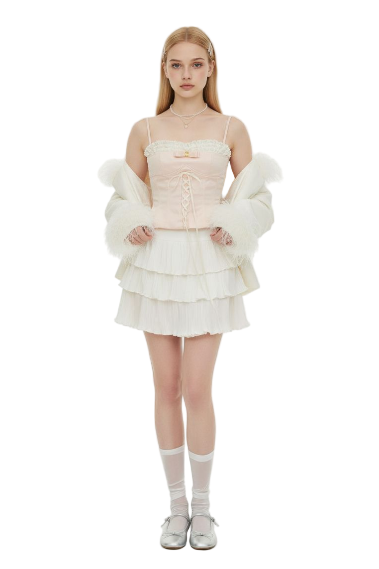 Cute Bow-Tie Lace Bralette Cami