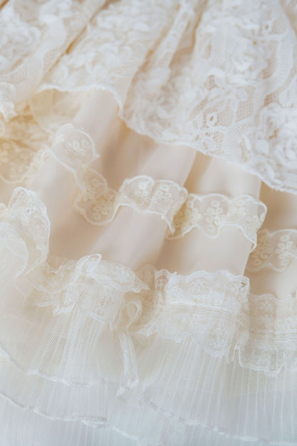 Lace Tiered Dress
