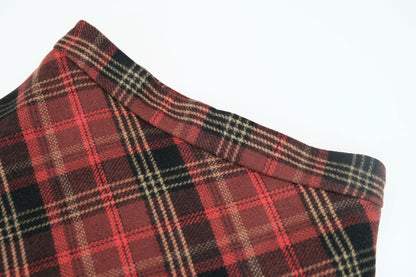 Scottish Tartan Wool Mini Skirt