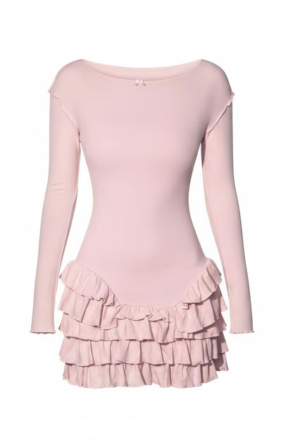 Baby Pink Ballet-Inspired Dress