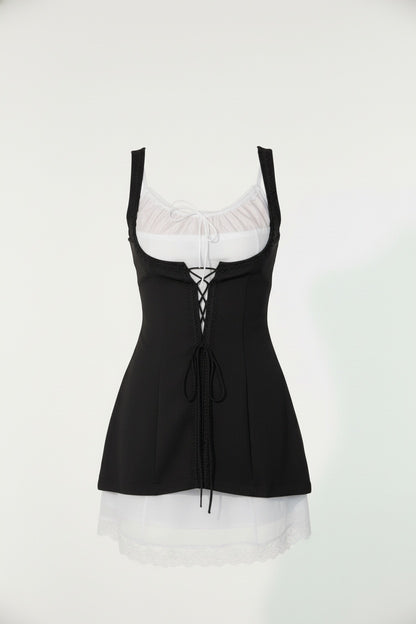 Double-Layer Dress Set