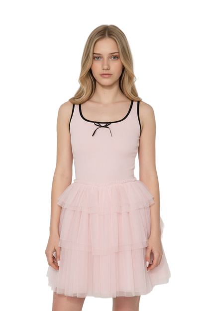 Ballet-Inspired Layered Tulle dress