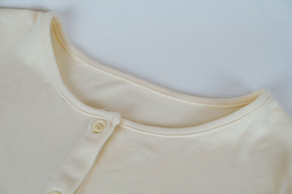 Soft Yellow Sporty Skirt Outfit (Three-piece)