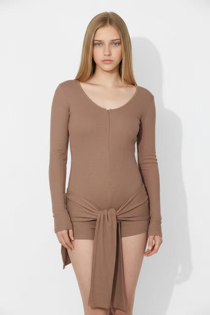 Slim Fit One-Piece Bodysuit