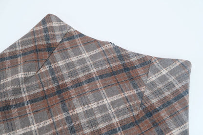 Scottish Tartan Wool Mini Skirt