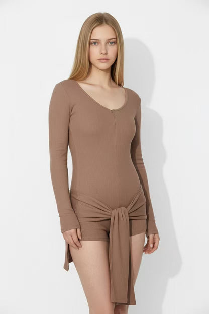 Slim Fit One-Piece Bodysuit