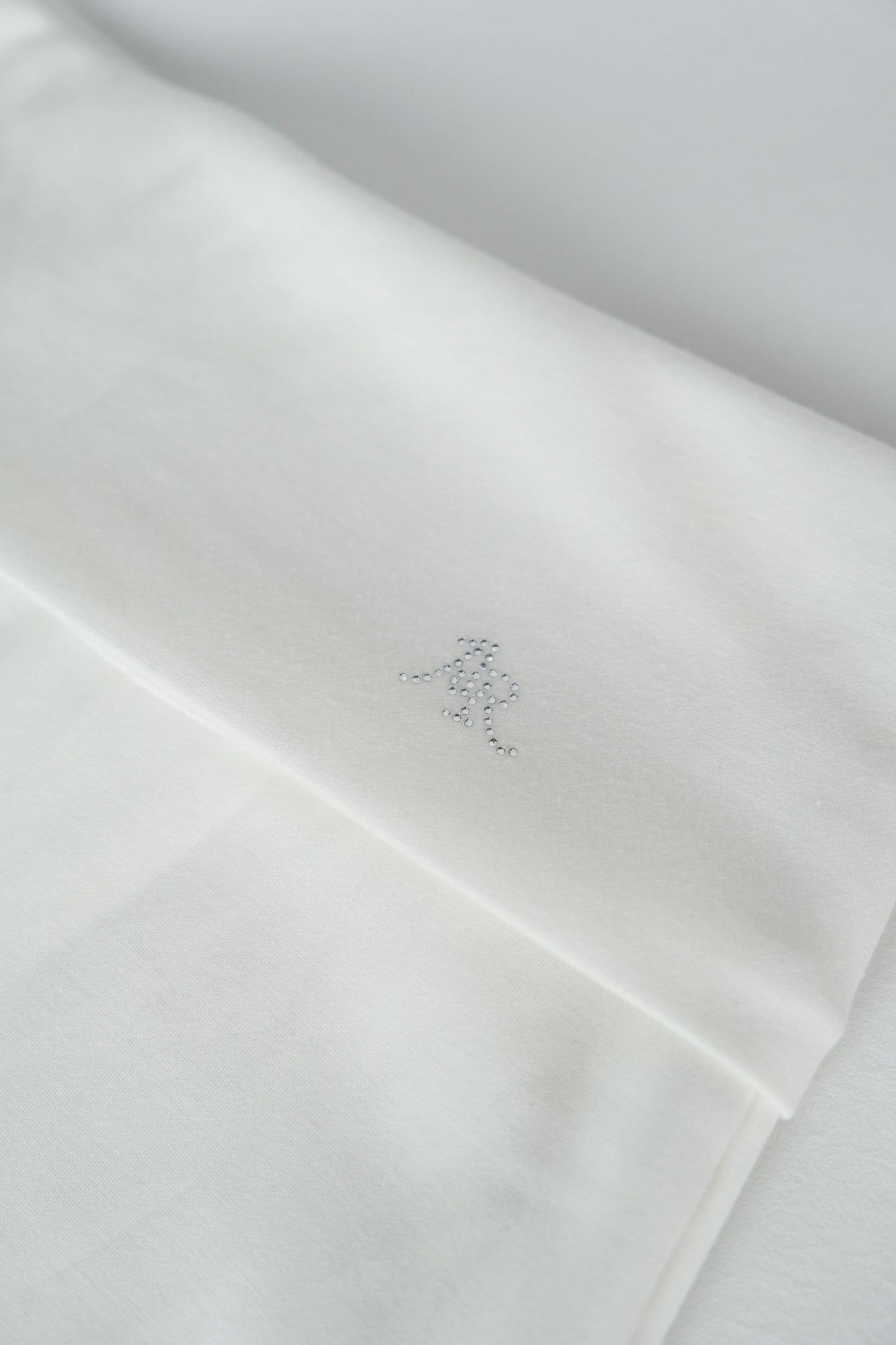 White Foldover Pant