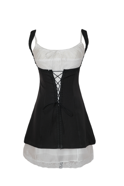 Double-Layer Dress Set